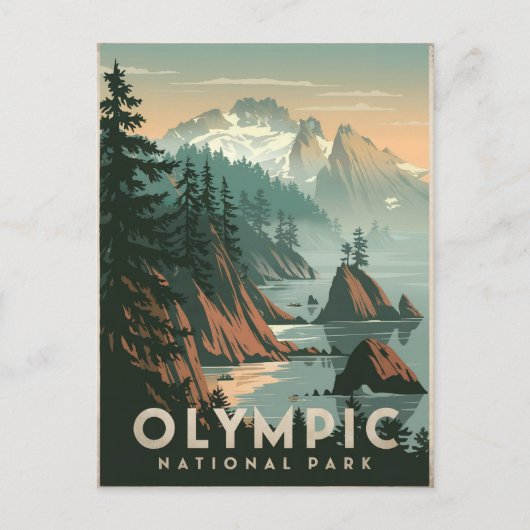  nationaal olympisch park briefkaart (Voorkant)