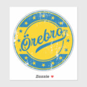 Nationaal - Örebro Sverige | Sticker Zweden (Vel)