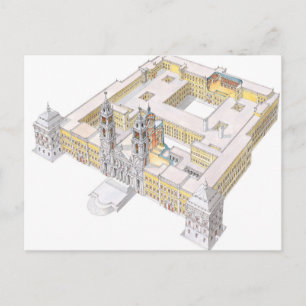 Nationaal paleis Mafra. Lissabon Portugal Briefkaart
