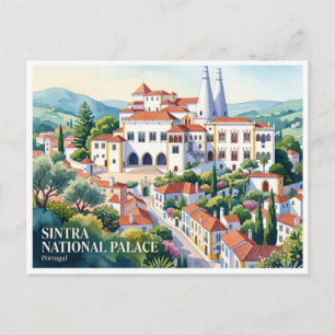 Nationaal Paleis van Sintra Portugal Briefkaart