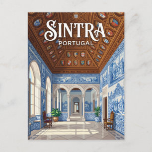 Nationaal Paleis van Sintra Portugal Briefkaart