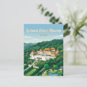 Nationaal Paleismuseum Taiwan Briefkaart (Staand voorkant)