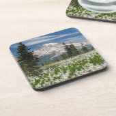 Nationaal park 1 voor de berg Rainier Bier Onderzetter (Linkerzijde)