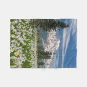 Nationaal park 1 voor de berg Rainier Fleece Deken (Voorkant (Horizontaal))