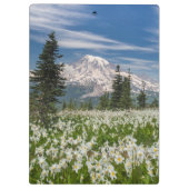 Nationaal park 1 voor de berg Rainier Klembord (Achterkant)