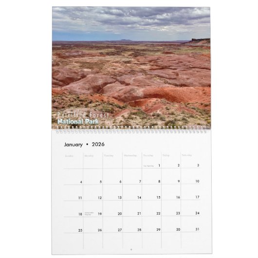 Nationaal Park 2022 Kalender (Jan 2026)