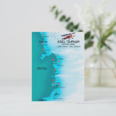 Nationaal park Abel Tasman Briefkaart (Staand voorkant)