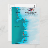 Nationaal park Abel Tasman Briefkaart (Voorkant / Achterkant)