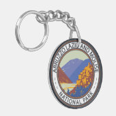 Nationaal park Abruzzo, Lazio en Molise Italië Sleutelhanger (Voorkant Links)