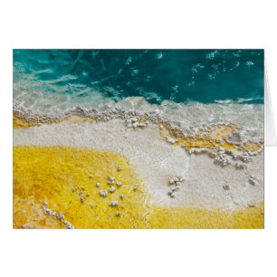 Nationaal park abstract Hot Spring Yellowstone