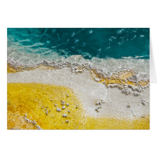 Nationaal park abstract Hot Spring Yellowstone (Voorkant Horizontaal)