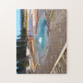 Nationaal park Abyss Pool Hot Springs Yellowstone Legpuzzel (Verticaal)