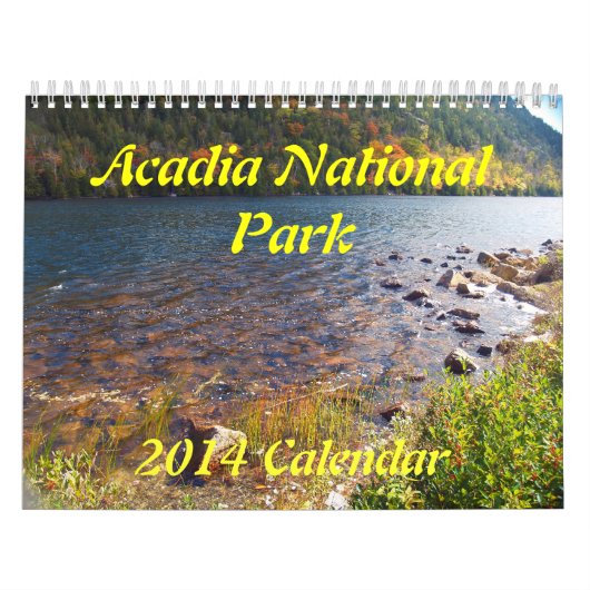 Nationaal park Acadia 2014 Kalender (Hoes)