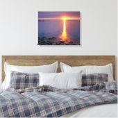 Nationaal park Acadia |Atlantische Oceaan Maine Canvas Afdruk (Insitu (Slaapkamer))