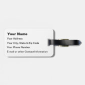 Nationaal park Acadia Bagagelabel (Achterkant horizontaal)