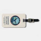 Nationaal park Acadia Bagagelabel (Voorkant horizontaal)