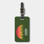 Nationaal park Acadia Bagagelabel (Voorkant verticaal)