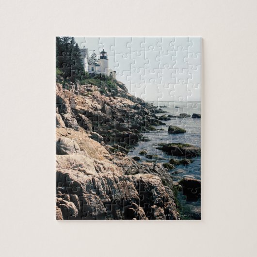 Nationaal Park Acadia, Bass Harbour, Maine Legpuzzel (Verticaal)