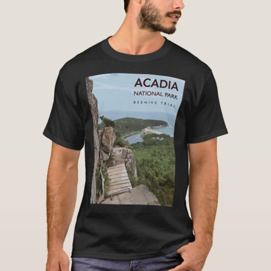 Nationaal park Acadia - Beehive Classic T-Shirt (Voorkant)
