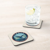 Nationaal park Acadia Bier Onderzetter (Rechterzijde)