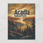 Nationaal park Acadia Briefkaart (Voorkant)