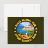 Nationaal park Acadia Briefkaart (Voorkant / Achterkant)