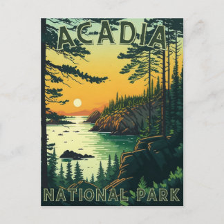 Nationaal park Acadia Briefkaart