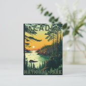 Nationaal park Acadia Briefkaart (Staand voorkant)