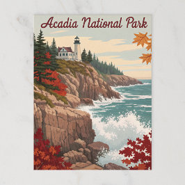 Nationaal park Acadia Briefkaart