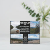 Nationaal park Acadia Briefkaart (Staand voorkant)