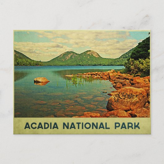 Nationaal park Acadia Briefkaart (Voorkant)