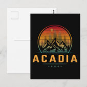 Nationaal park Acadia Briefkaart (Voorkant / Achterkant)