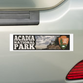 Nationaal park Acadia Bumpersticker (Op auto)