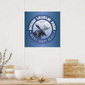 Nationaal park Acadia (Glades) Poster (Keuken)