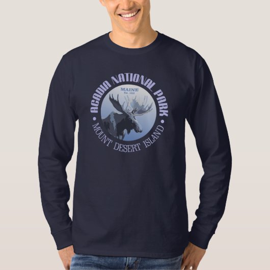 Nationaal park Acadia (Glades) T-shirt (Voorkant)