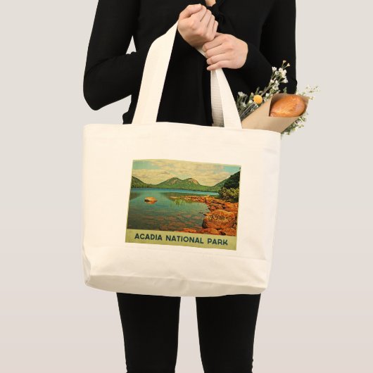 Nationaal park Acadia Grote Tote Bag (Voorkant (product))