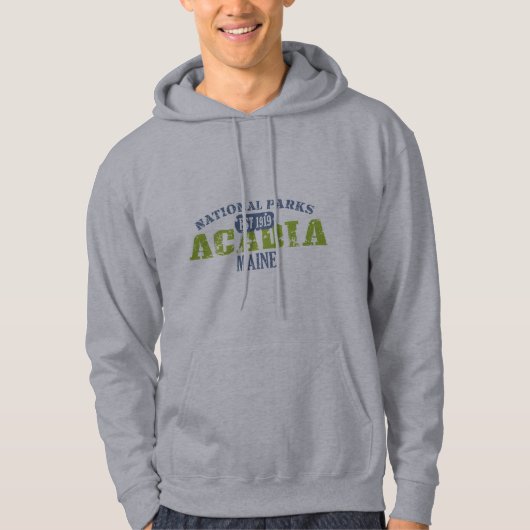 Nationaal park Acadia Hoodie (Voorkant)