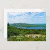 Nationaal park Acadia in Maine Briefkaart (Voorkant / Achterkant)
