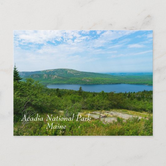 Nationaal park Acadia in Maine Briefkaart (Voorkant)