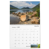 Nationaal park Acadia Kalender (Jan 2027)