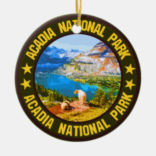 Nationaal park Acadia Keramisch Ornament