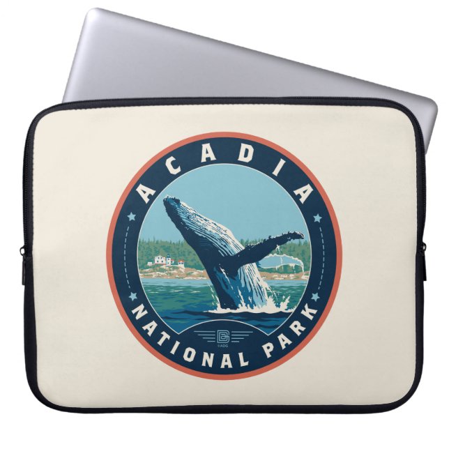 Nationaal park Acadia Laptop Sleeve (Voorkant)