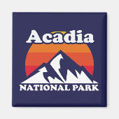 Nationaal Park  Acadia Magneet (Voorkant)