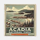 Nationaal park Acadia Magneet (Voorkant)