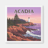 Nationaal Park  Acadia Magneet (Voorkant)