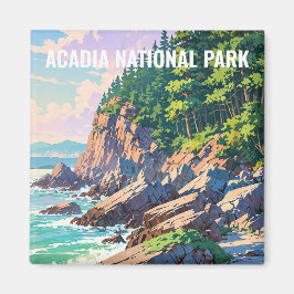 Nationaal park Acadia Magneet