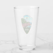Nationaal park Acadia Maine Arrowhead Glas (Achterkant)