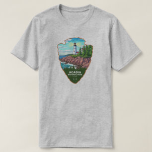 Nationaal park Acadia Maine Arrowhead T-shirt