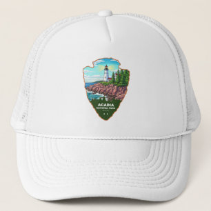 Nationaal park Acadia Maine Arrowhead Trucker Pet