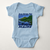 Nationaal park Acadia - Maine Baby Creeper Romper (Voorkant)